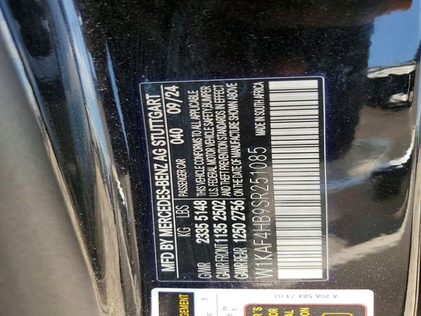 2025 MERCEDES-BENZ C C300 4MATIC