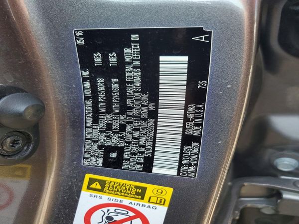 2016 TOYOTA HIGHLANDER Base/Hybrid
