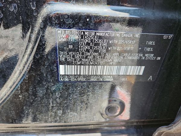 2018 TOYOTA RAV4 Adventure/XLE