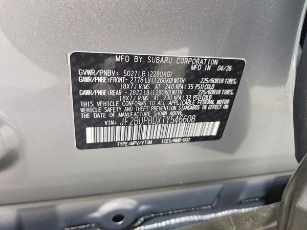 2026 SUBARU OUTBACK Premium
