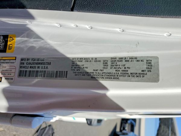 2021 JEEP WRANGLER UNLIMITED Unlimited Sahara