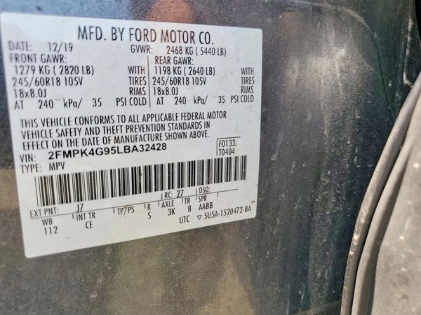 2020 FORD EDGE