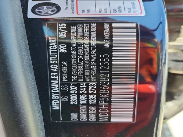 2016 MERCEDES-BENZ E E350