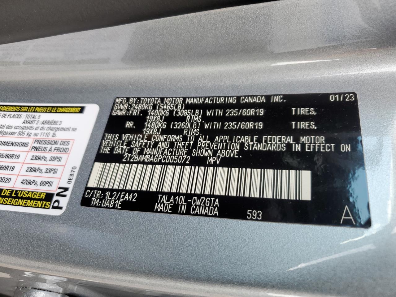 2023 LEXUS RX 350