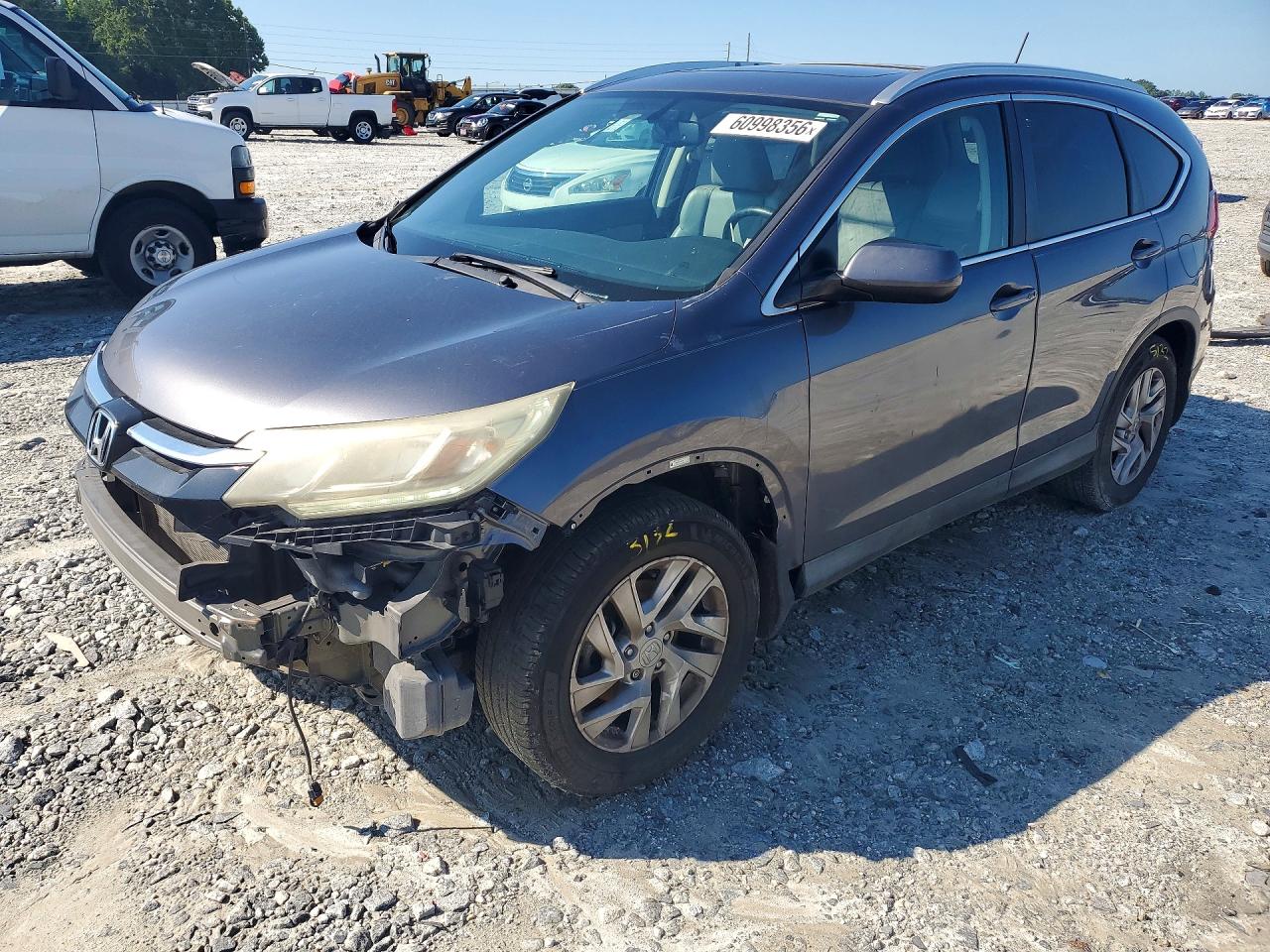 2015 HONDA CRV EX-L — Front 3/4