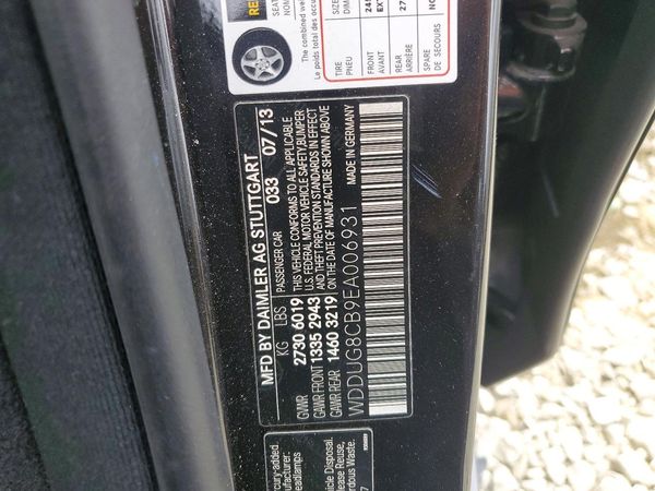 2014 MERCEDES-BENZ S