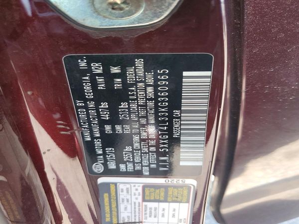 2019 KIA OPTIMA LX, S