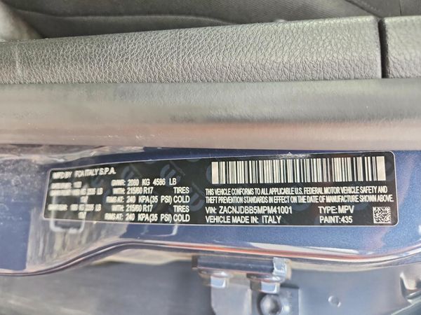 2021 JEEP RENEGADE LATITUDE 4X4
