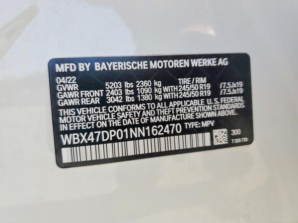 2022 BMW X3 sDrive30i