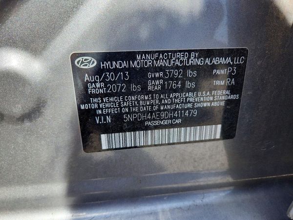 2013 HYUNDAI ELANTRA