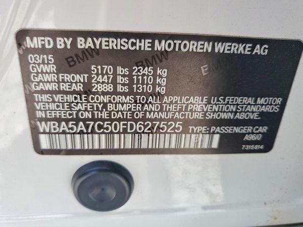 2015 BMW 528 xDrive
