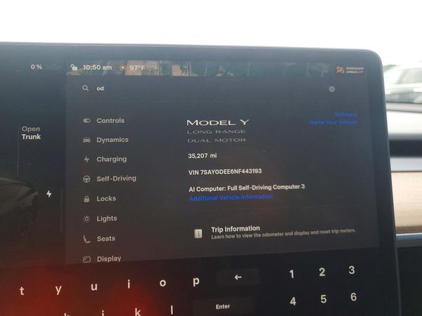2022 TESLA MODEL Y