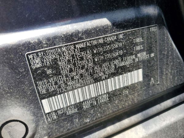 2022 TOYOTA RAV4 XLE Premium