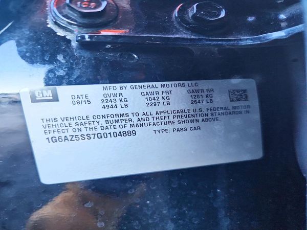 2016 CADILLAC CTS Premium