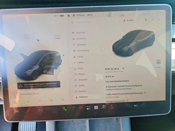 2025 TESLA MODEL Y