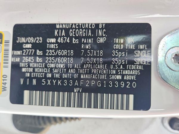 2023 KIA SPORTAGE EX