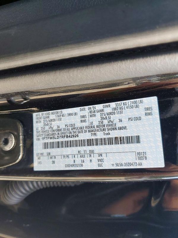 2024 FORD F150