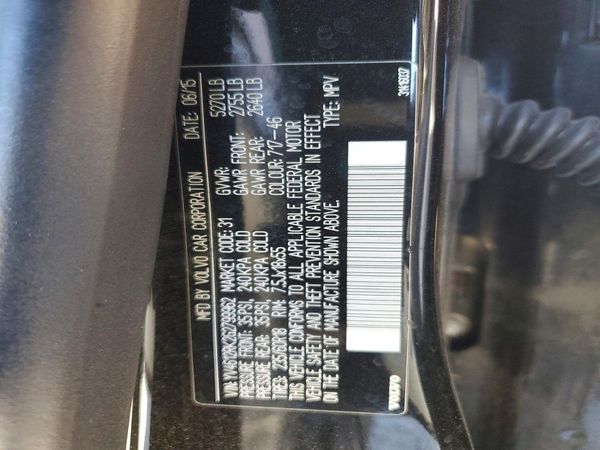 2016 VOLVO XC60