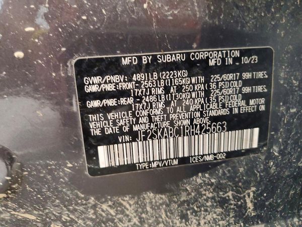 2024 SUBARU FORESTER Base Plus