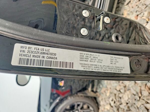 2021 DODGE CHALLENGER R/T SCAT PACK