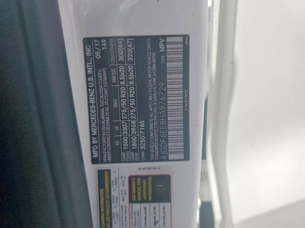 2017 MERCEDES-BENZ GLS GLS450-4M