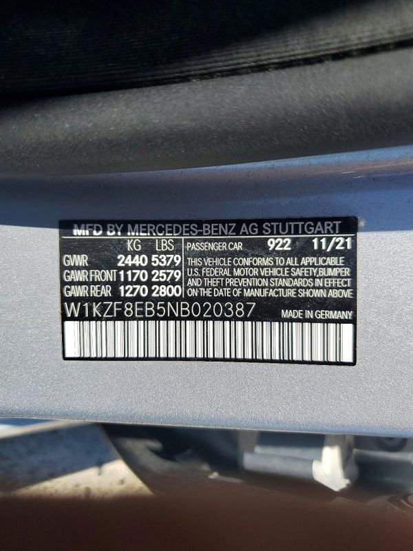 2022 MERCEDES-BENZ E E350 4MATIC