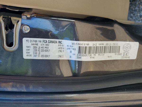 2016 DODGE GRAND CARAVAN SE