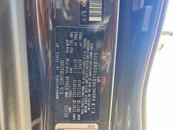 2026 KIA CARNIVAL EX