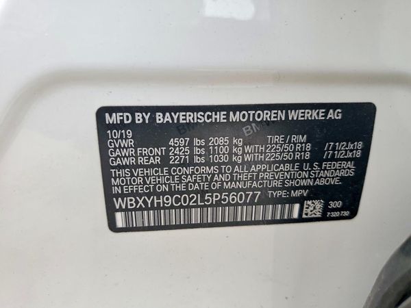 2020 BMW X2 sDrive28i