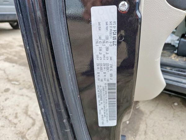 2019 DODGE GRAND CARAVAN