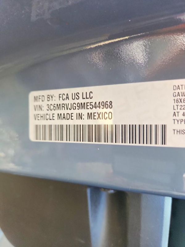 2021 RAM PROMASTER 3500