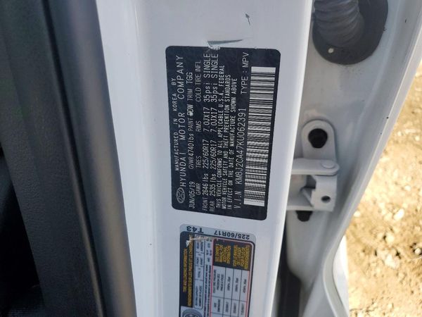 2019 HYUNDAI TUCSON SE