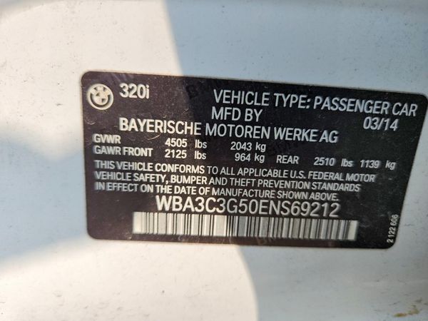 2014 BMW 320 xDrive SA