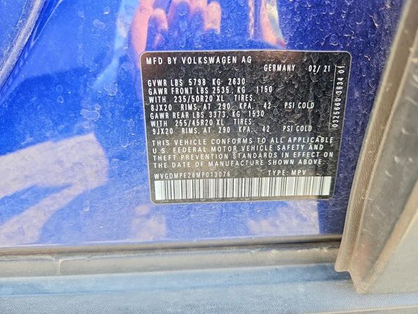 2021 VOLKSWAGEN ID.4 1st Edition