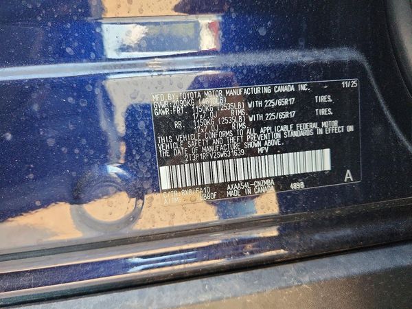 2025 TOYOTA RAV4