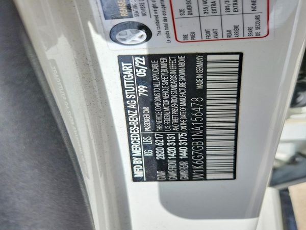 2022 MERCEDES-BENZ S S580 4MATIC