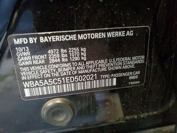 2014 BMW 528