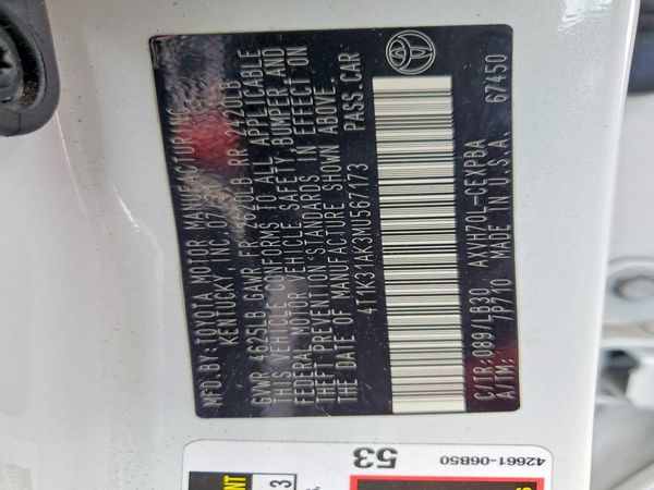 2021 TOYOTA CAMRY XSE