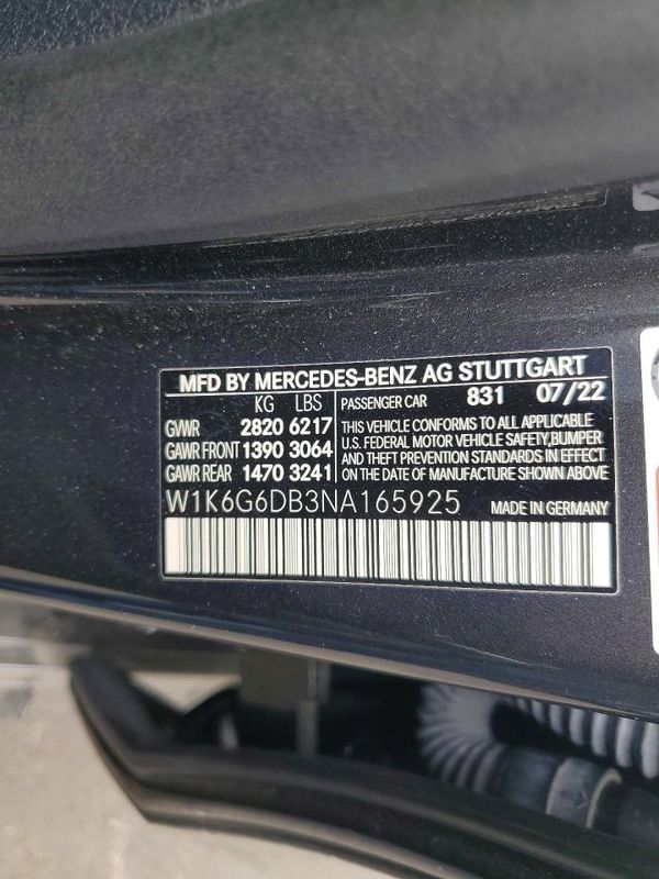 2022 MERCEDES-BENZ S S500 4MATIC