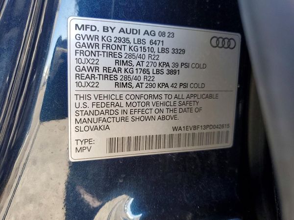 2023 AUDI Q8
