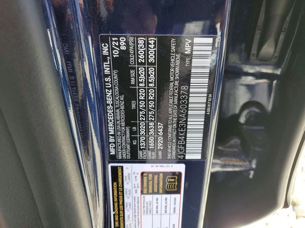 2022 MERCEDES-BENZ GLE GLE350 4MATIC
