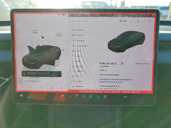 2026 TESLA MODEL 3