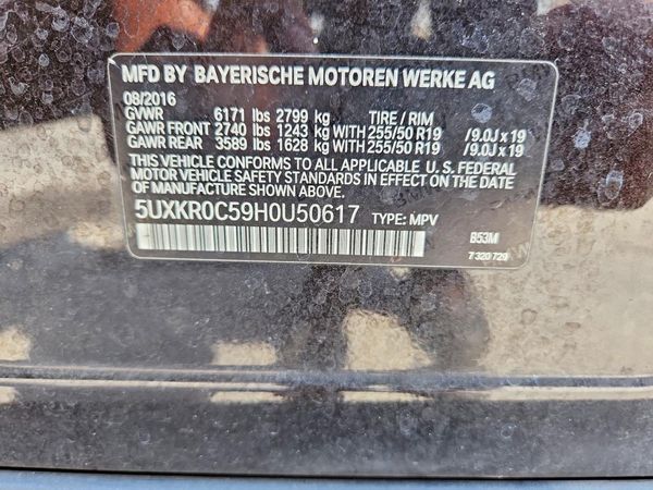 2017 BMW X5 xDrive35i