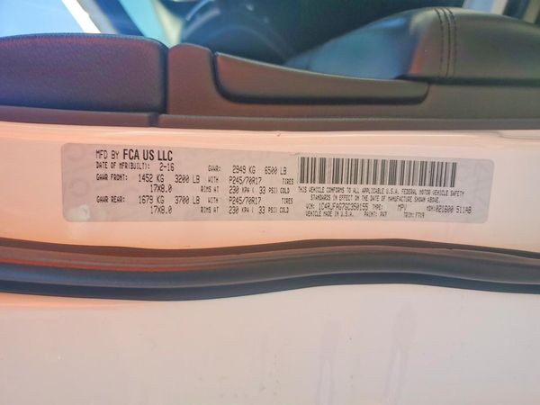 2016 JEEP GRAND CHEROKEE Laredo