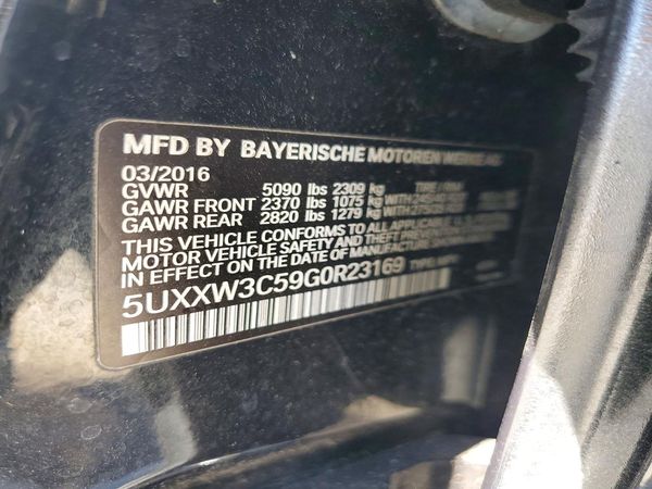 2016 BMW X4 xDrive28i