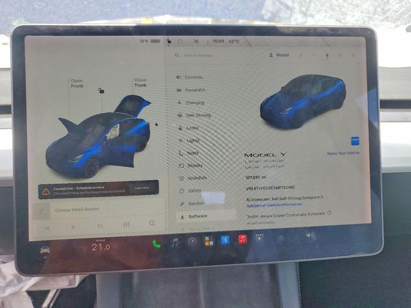 2021 TESLA MODEL Y