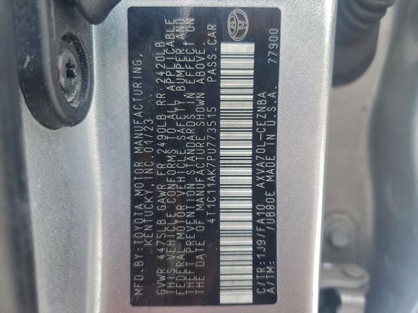 2023 TOYOTA CAMRY LE