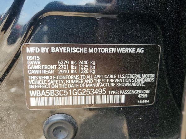 2016 BMW 535 xDrive