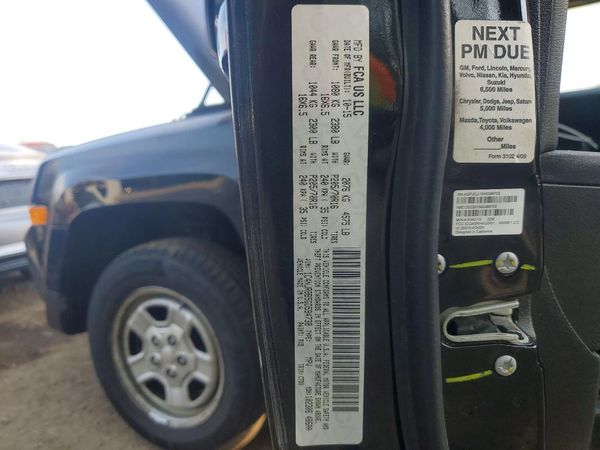 2016 JEEP PATRIOT SPORT 4X4