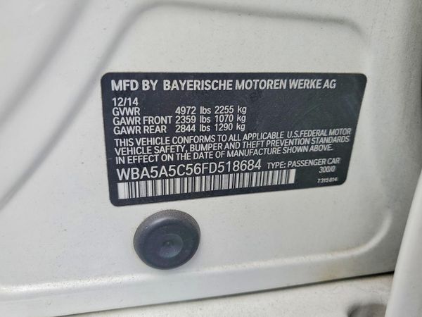 2015 BMW 528